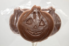 Milk Chocolate Pumpkin Lollipop