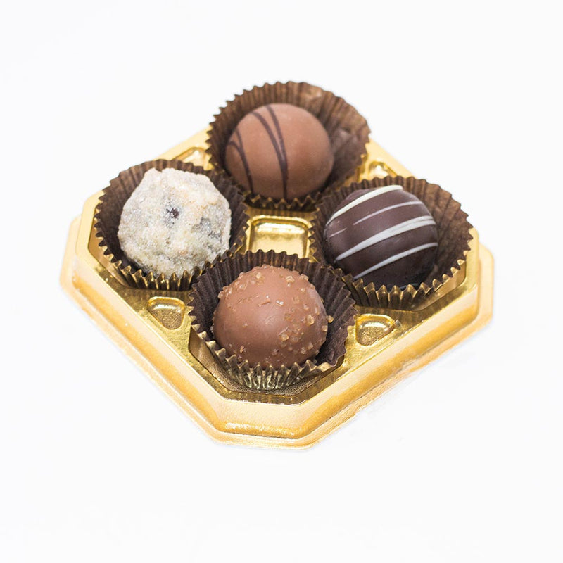 Wilson Candy Assorted Truffles - 4 Piece Box