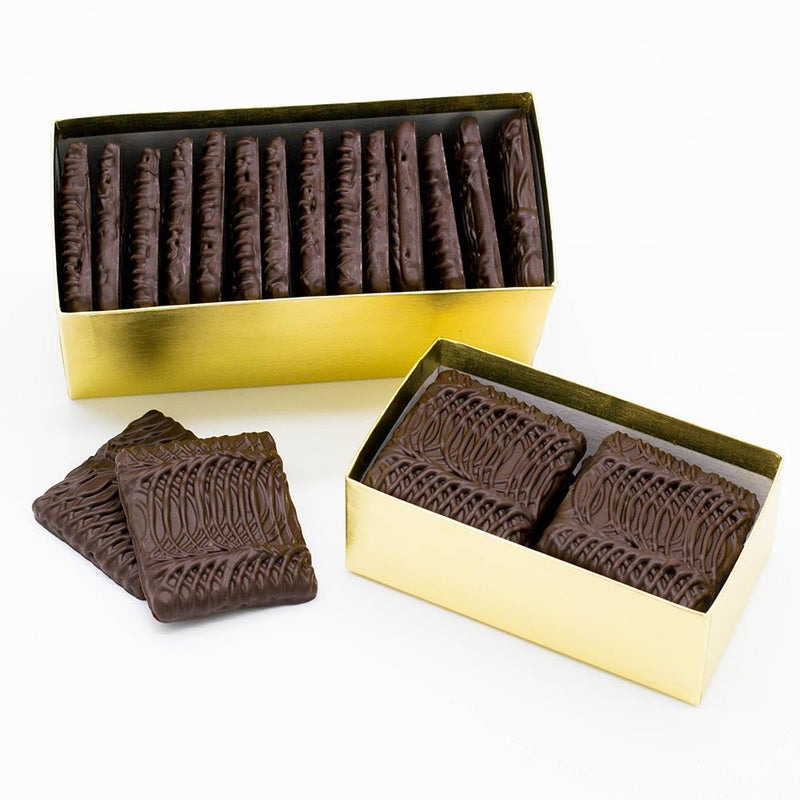 Wilson Candy Dark Chocolate Covered Graham Crackers