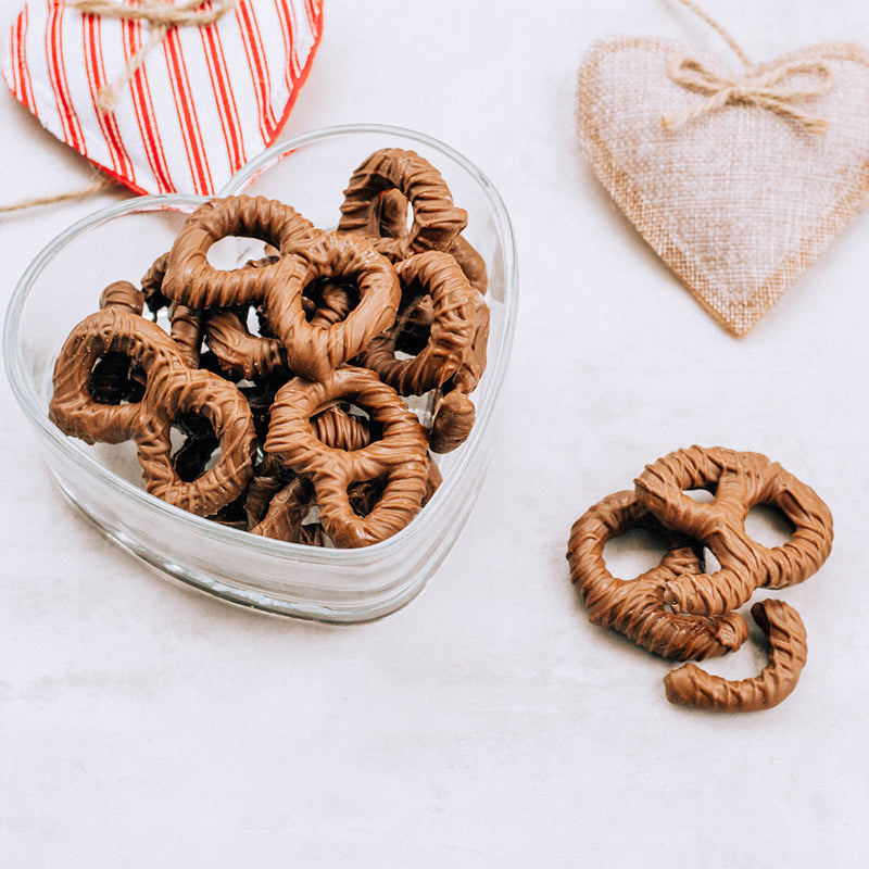 Wilson Candy Milk Chocolate Covered Broken Pretzel Pieces