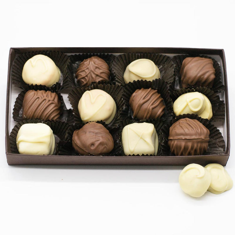 Wilson Candy Milk and Ivory Chocolate Deluxe Assortment Variety Box