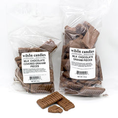 Wilson Candy Milk Chocolate Covered Graham Cracker Pieces