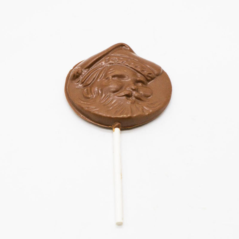 Milk Chocolate Santa Circle Pop